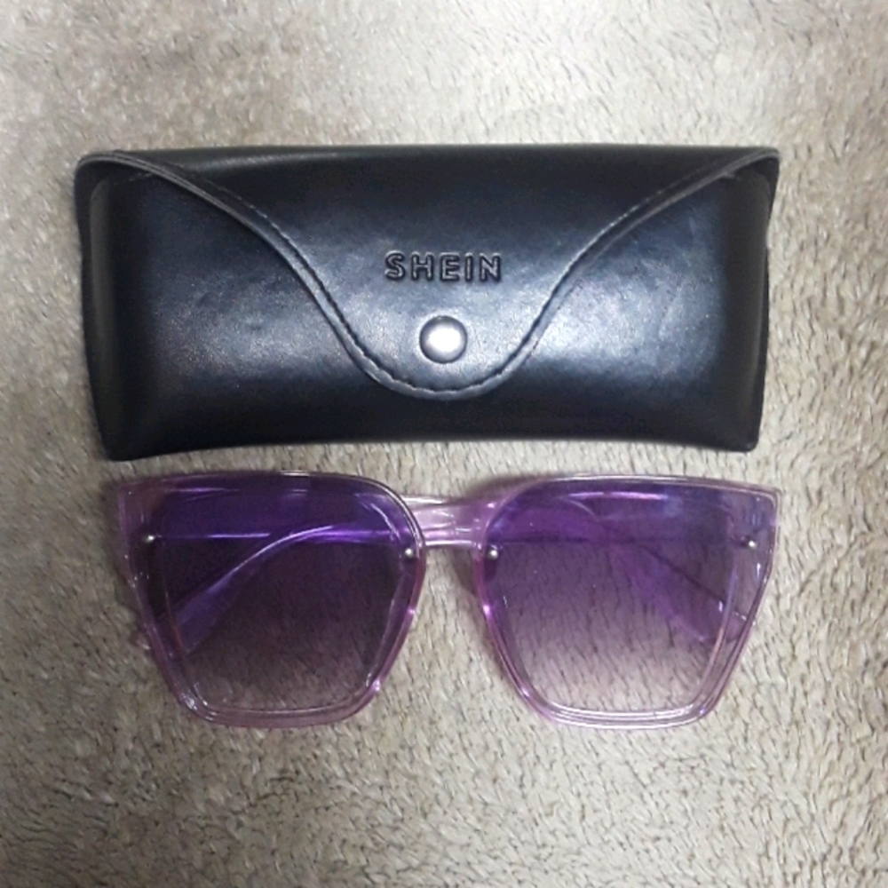 2 tone purple sunglasses